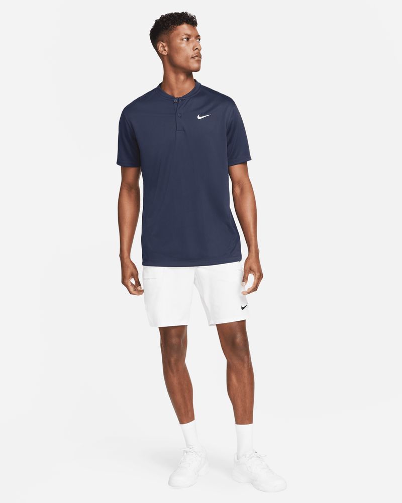 Polo de tennis Nike NikeCourt Bleu Marine pour homme