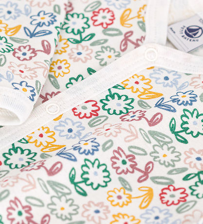 Petit Bateau Schlafanzug - Marshmellow/Multi Colour