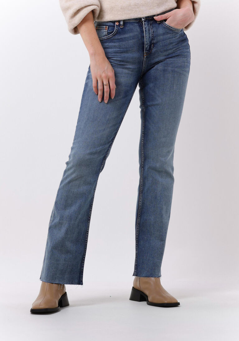 DRYKORN blauwe drykorn flared jeans far 260151