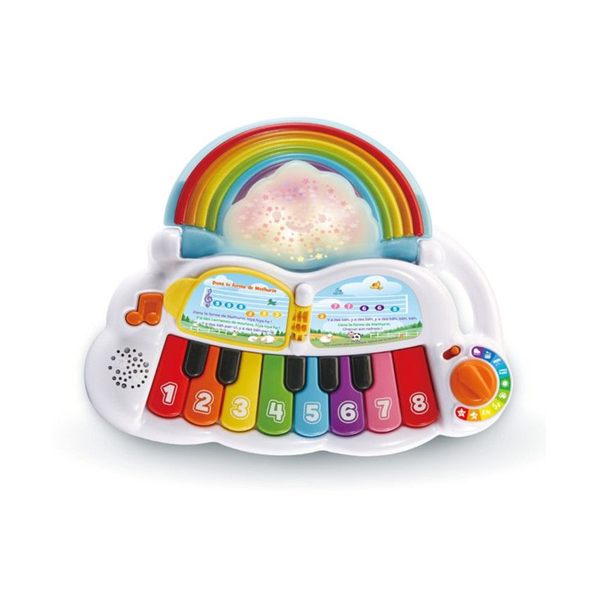Piano Arc en Ciel Lumi Magique - Ecru