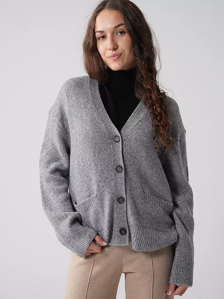 MARC O'POLO Cardigan grau