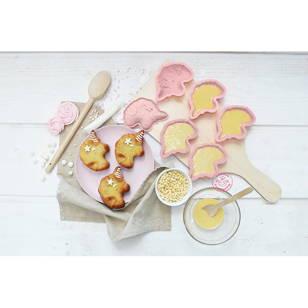 6 moules en silicone Licorne Scrapcooking