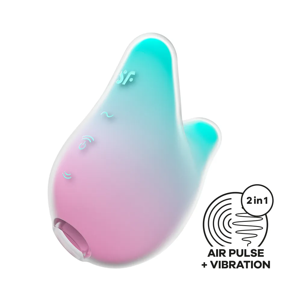 Satisfyer Mermaid Vibes Mint/Pink - 1 stk.