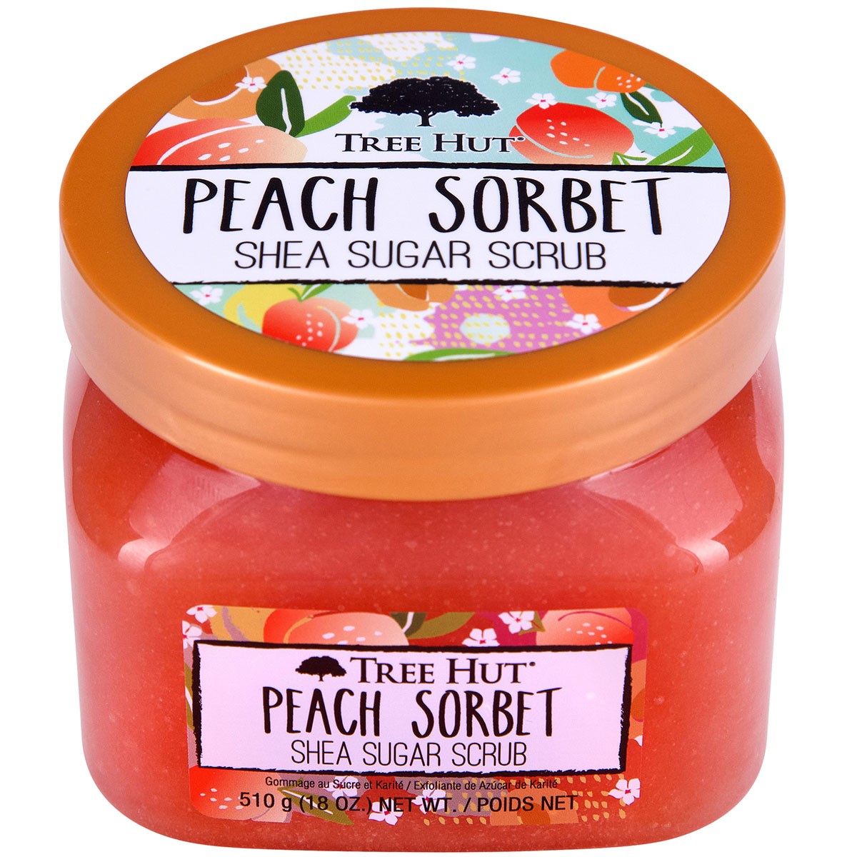 Gommage corps sucre & karité - Peach Sorbet - 510 g