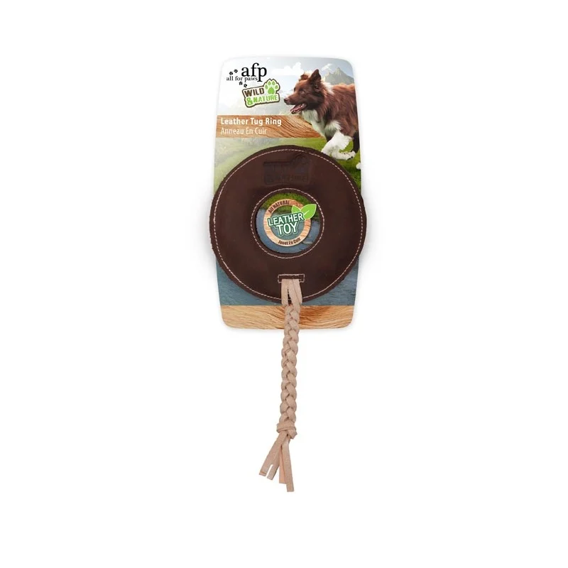 Disco de brinquedo em couro WILD&NATURE 32 cm