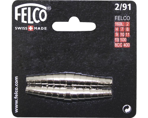 Vervangende veer voor Felco tuinschaar 160 L, 2, 4, 7, 8, 9, 10, 11, 19, 8CC, 400, 2-pack