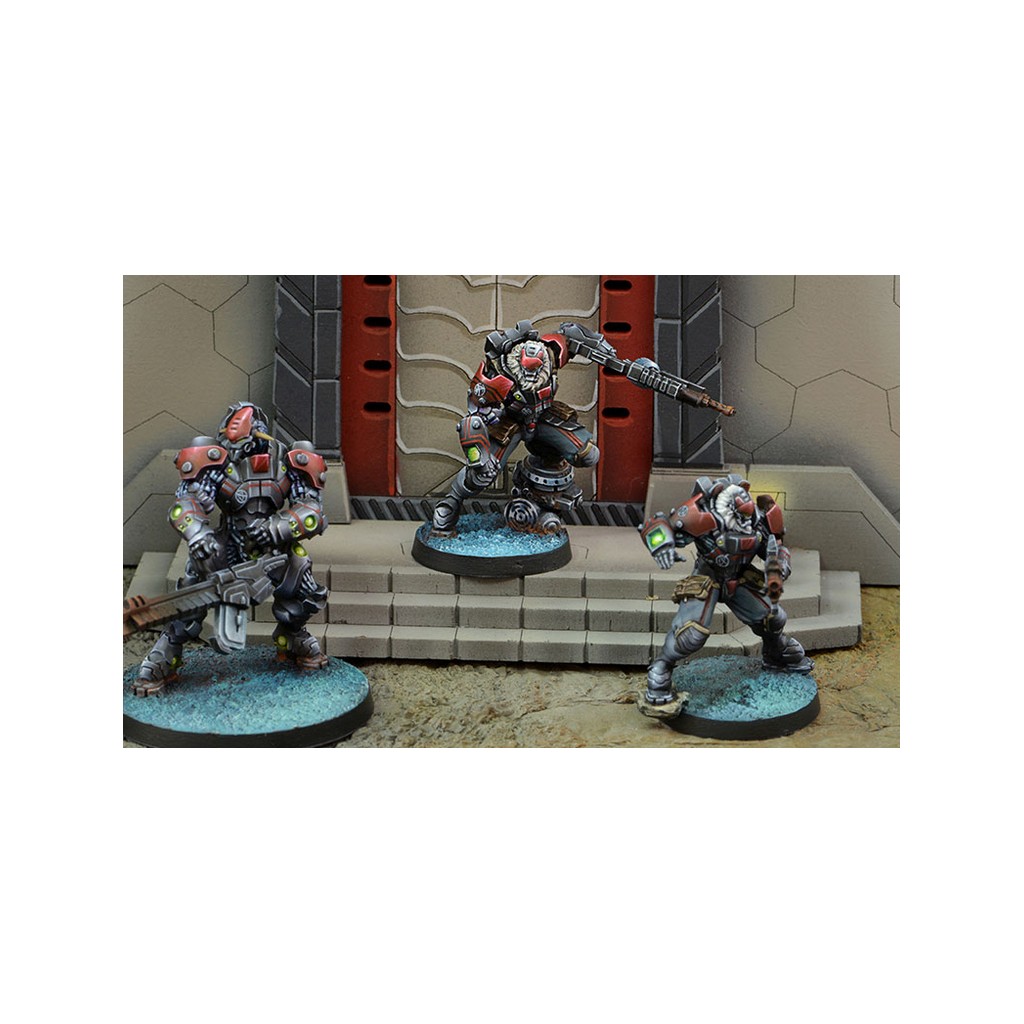 Infinity - Combined Army - Raktorak Morat Sergeant Major (Vulkan Shotgun)
