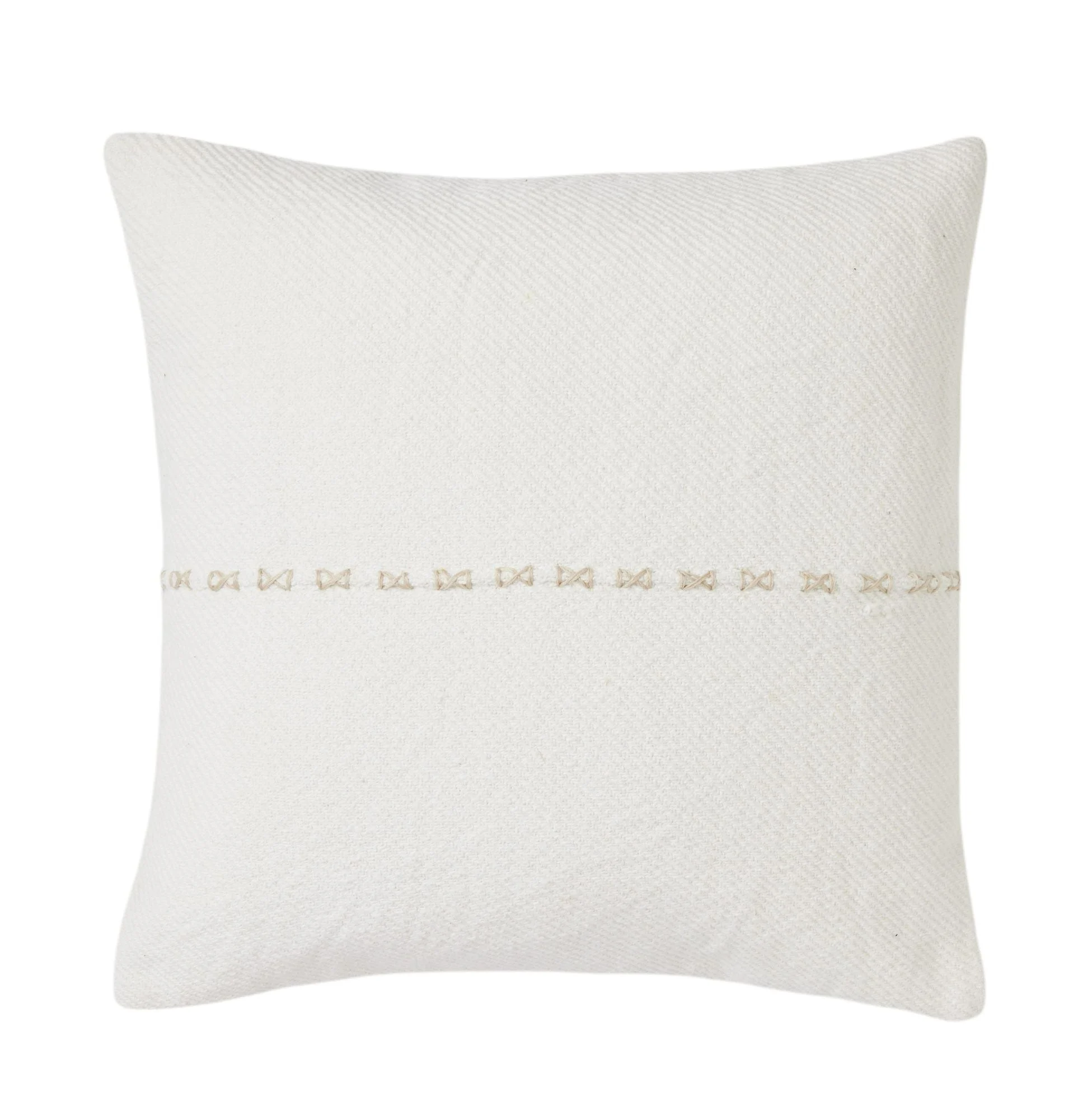 WALISS - Housse de coussin | Blanc