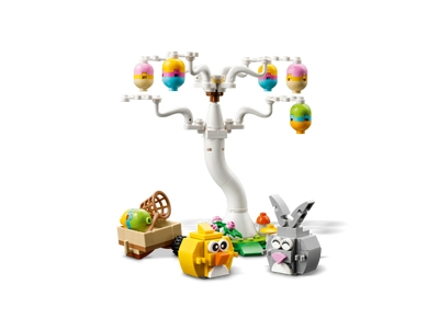 LEGO Eieren zoeken met konijn en kuiken (40808)