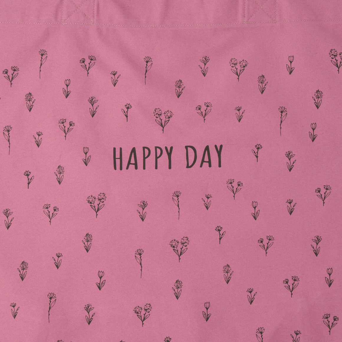Gina Benotti Canvas-Shopper mit Allover-Print dunkelpink