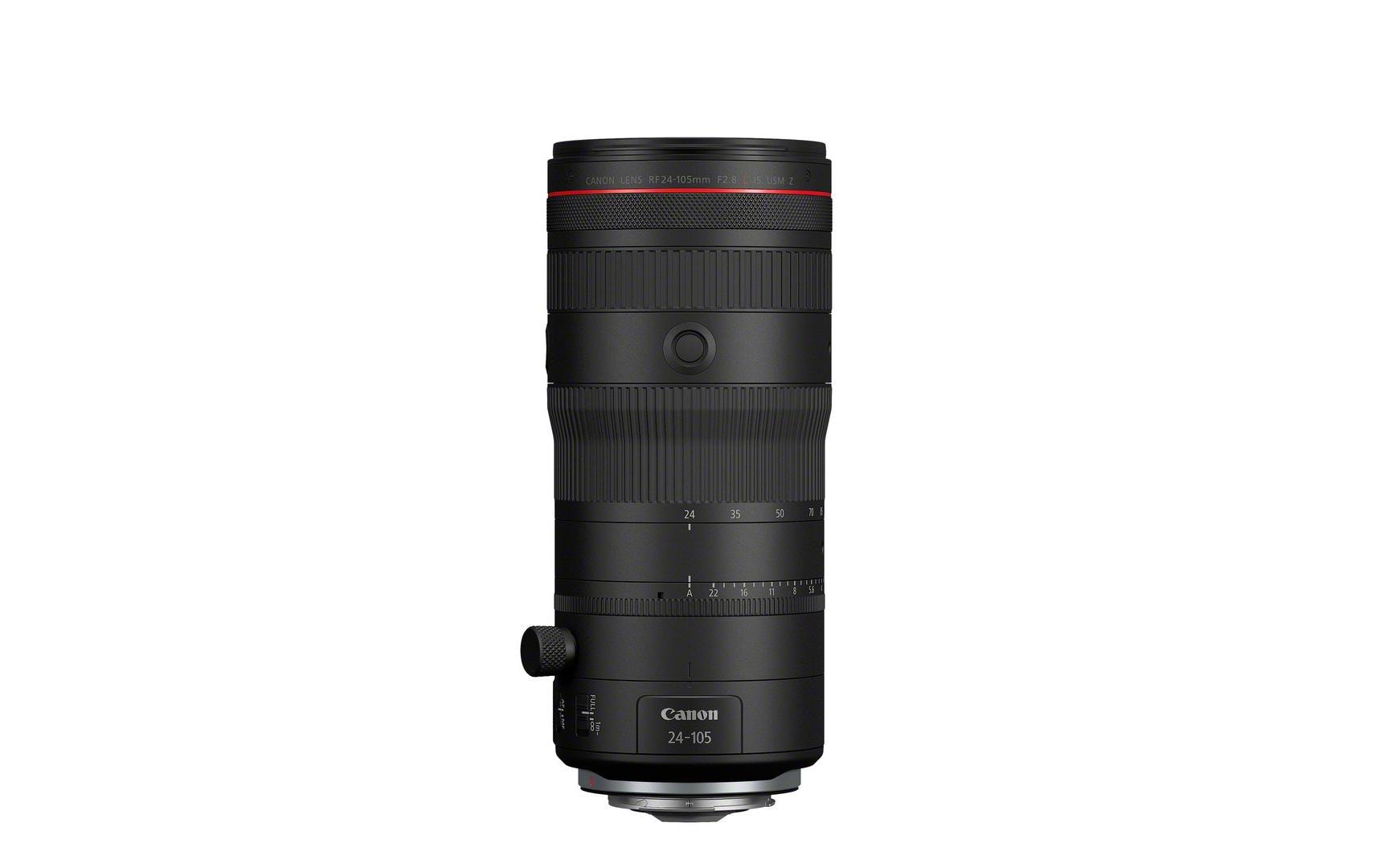 Zoomobjektiv RF 24-105mm F/2.8L IS USM Z Canon RF<br>Flexibel durch konstante Lichtstärke1:2.8
