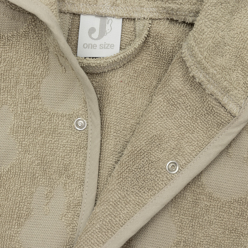 Peignoir de bain éponge 3-4 ans en jacquard Miffy olive green