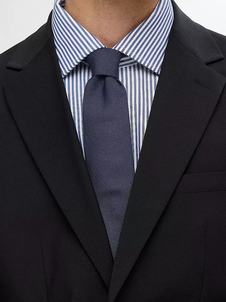 SELECTED Krawatte blau