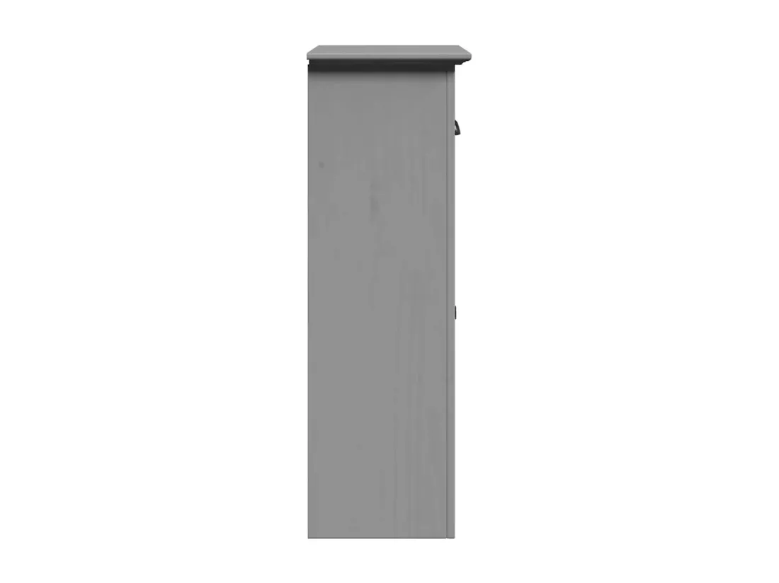 Armoire de salle de bain BODO gris 44x30x90 cm