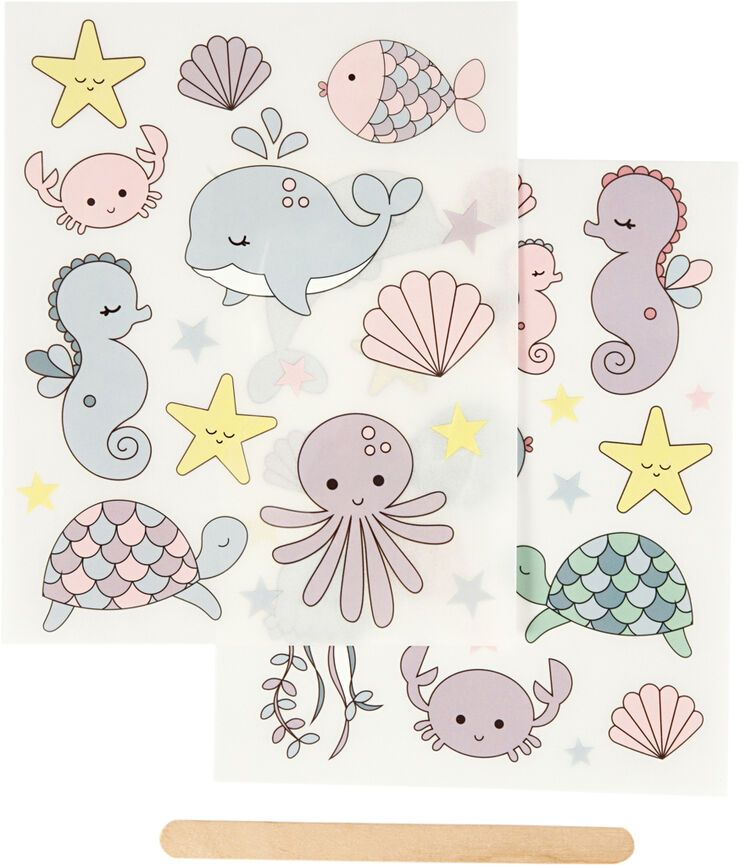 Creativ Company Rub on stickers, havet