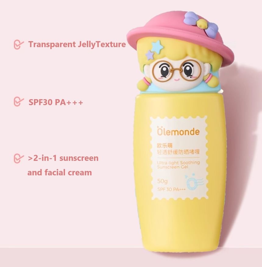 Olemonde - Ultralichte zonnebrandgel voor kinderen