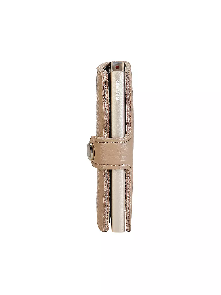 SECRID Geldbörse - Miniwallet PEBBLE MINI cappuccino beige