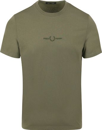 Fred Perry T-Shirt M4580 Olijfgroen M4580-X21 kopen