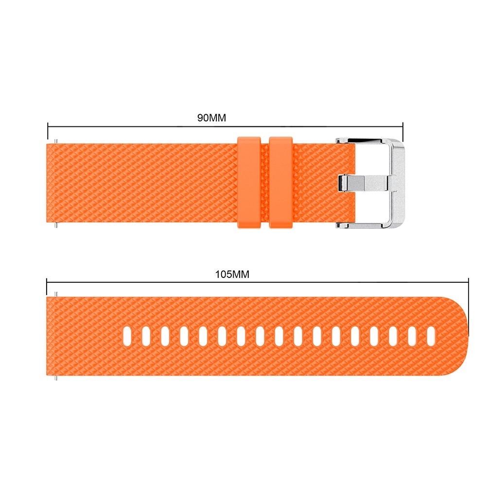 Samsung Galaxy Watch 6 (40mm/44mm) / 6 Classic (43mm/47mm) Sport Ersatz Sport Silikon Armband - Orange
