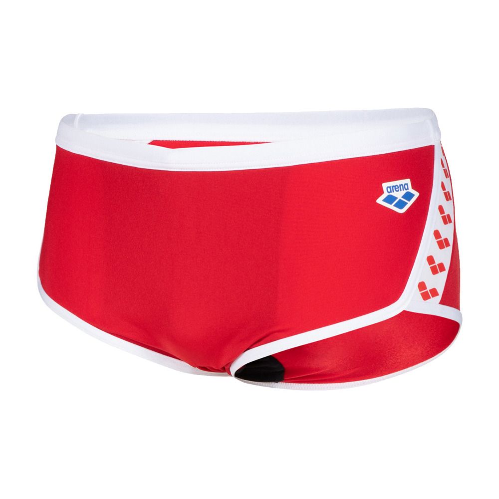 Arena ICONS - Boxer de bain Homme red/white