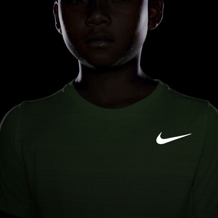 Nike Dri Fit Miler Traenings T Shirt Grøn