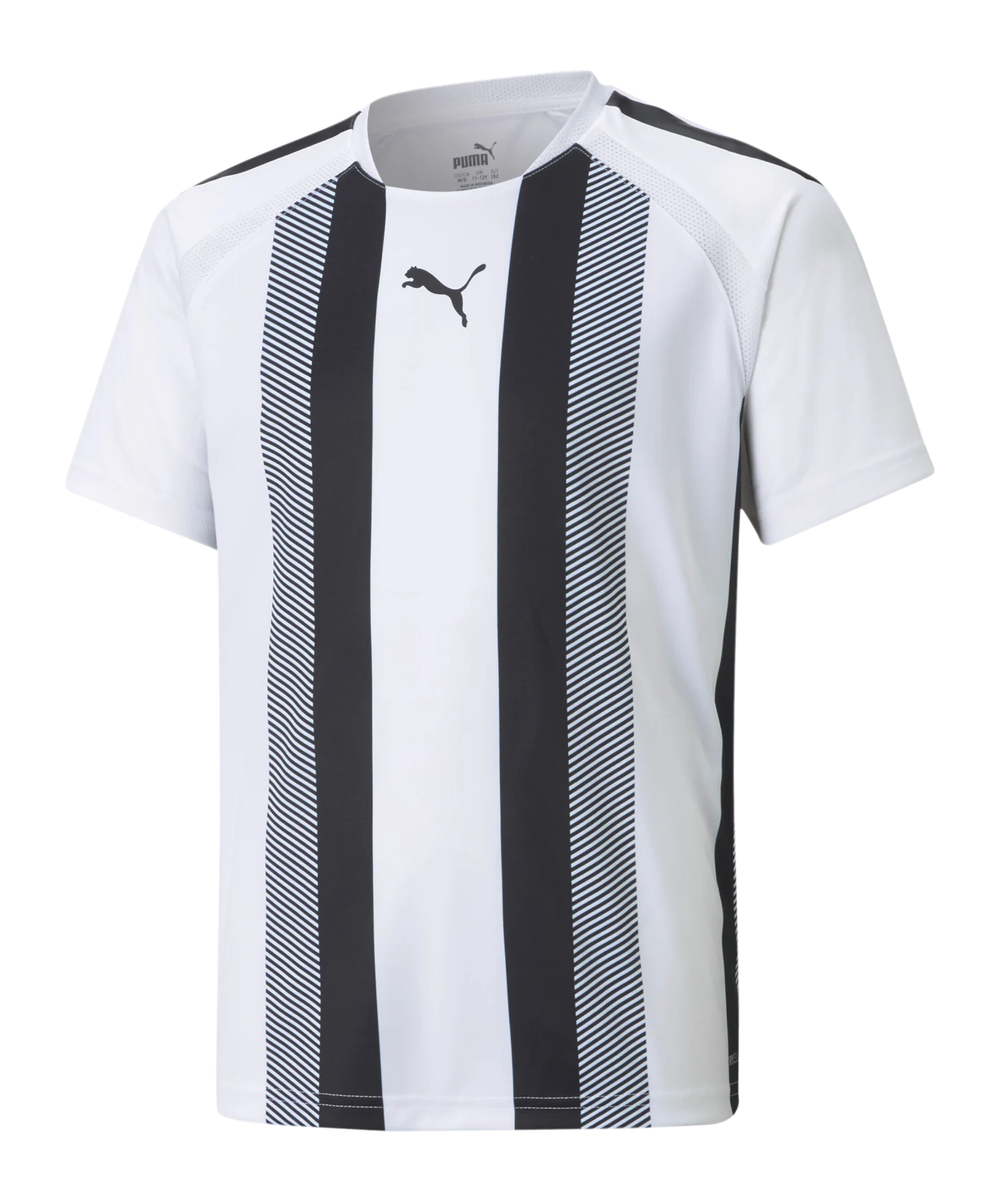 PUMA teamLIGA Striped Trikot Kids Weiss F04