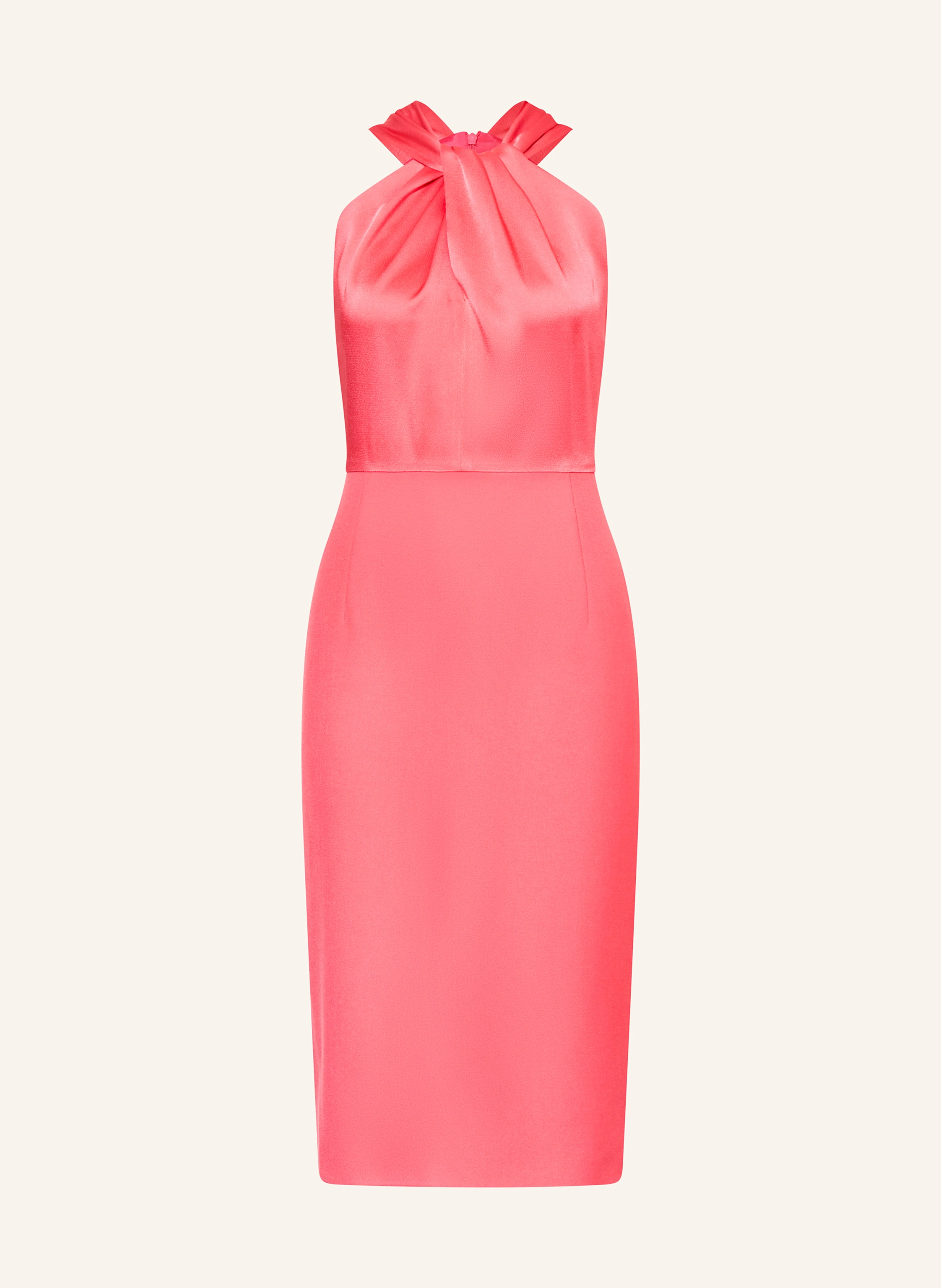BOSS Cocktailkleid DATINAR im Materialmix