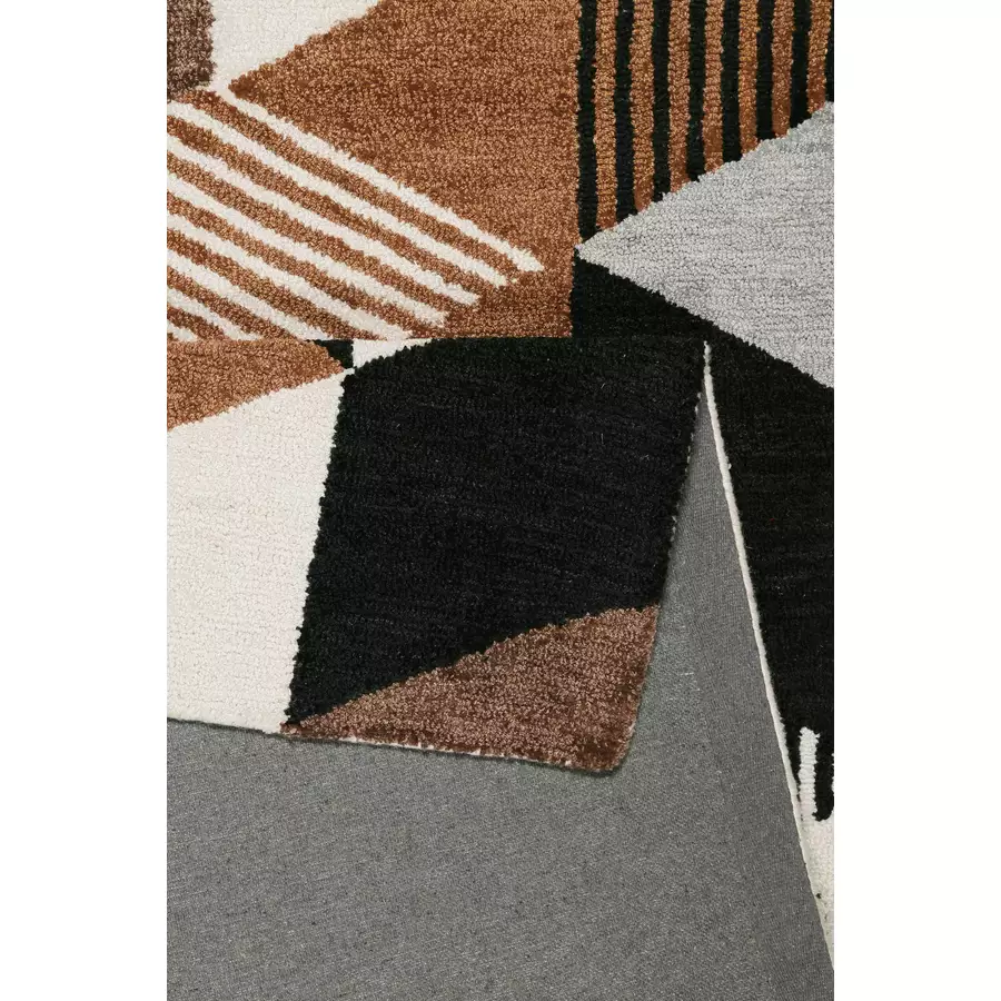 Esprit Kurzflorteppich Uptown braun