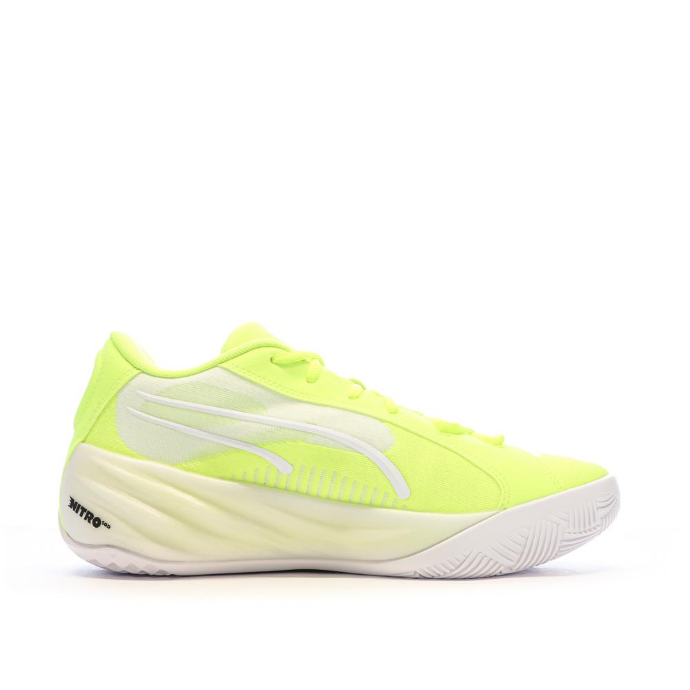 Puma Chaussures de basket Jaune Homme Puma All-pro Nitro
