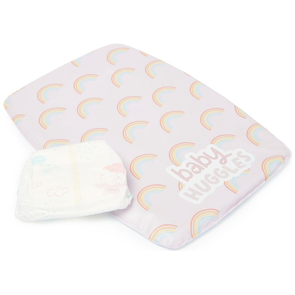 Baby Huggles Puppen-Wickelmatten-Set