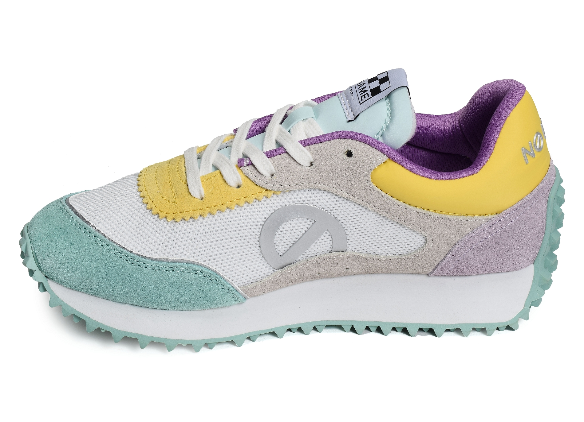 Punky jogger blanc multicolore
