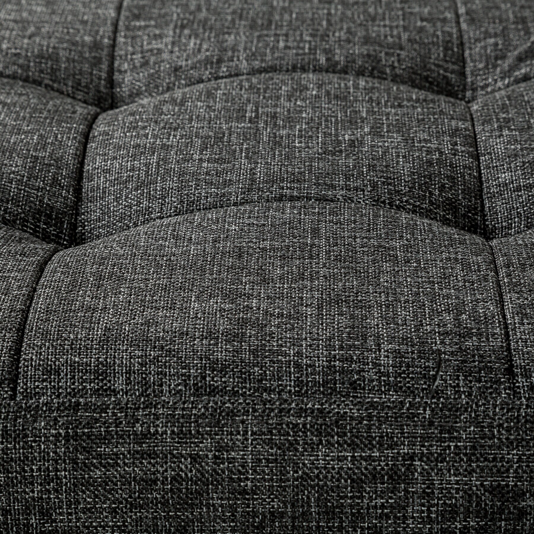 tectake® Sitzhocker, faltbar, Polyester, 76 x 38 x 38 cm