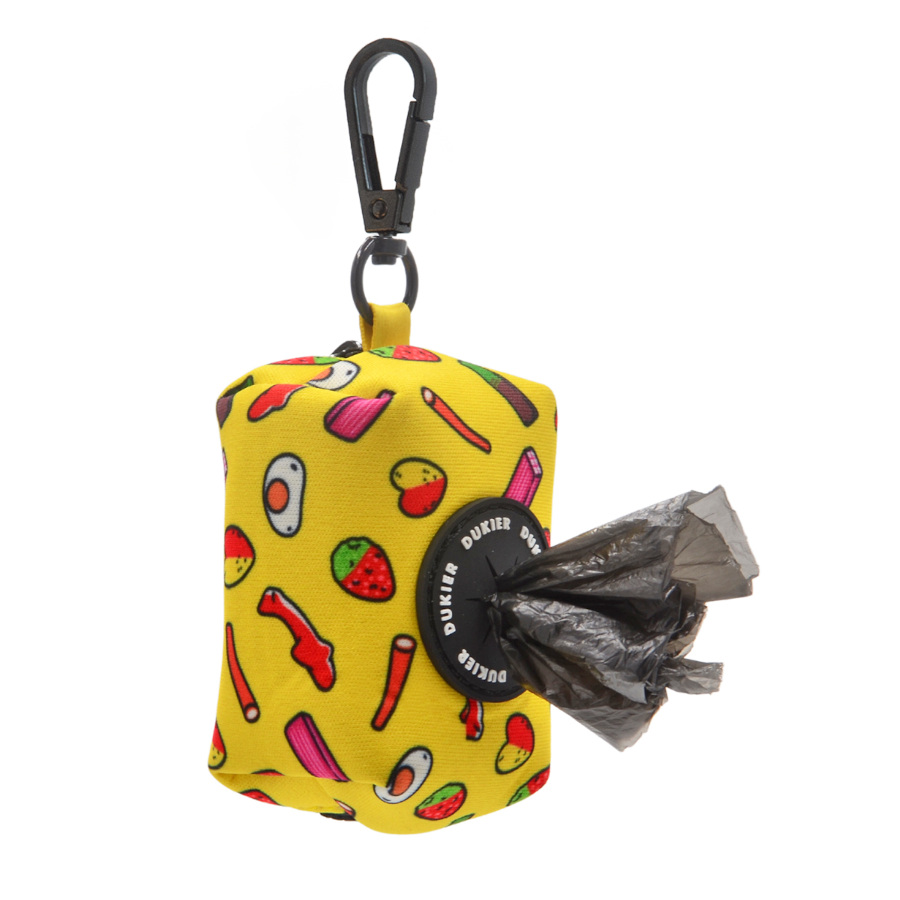 Porta-sacos de doces Dukier com gancho para cães
