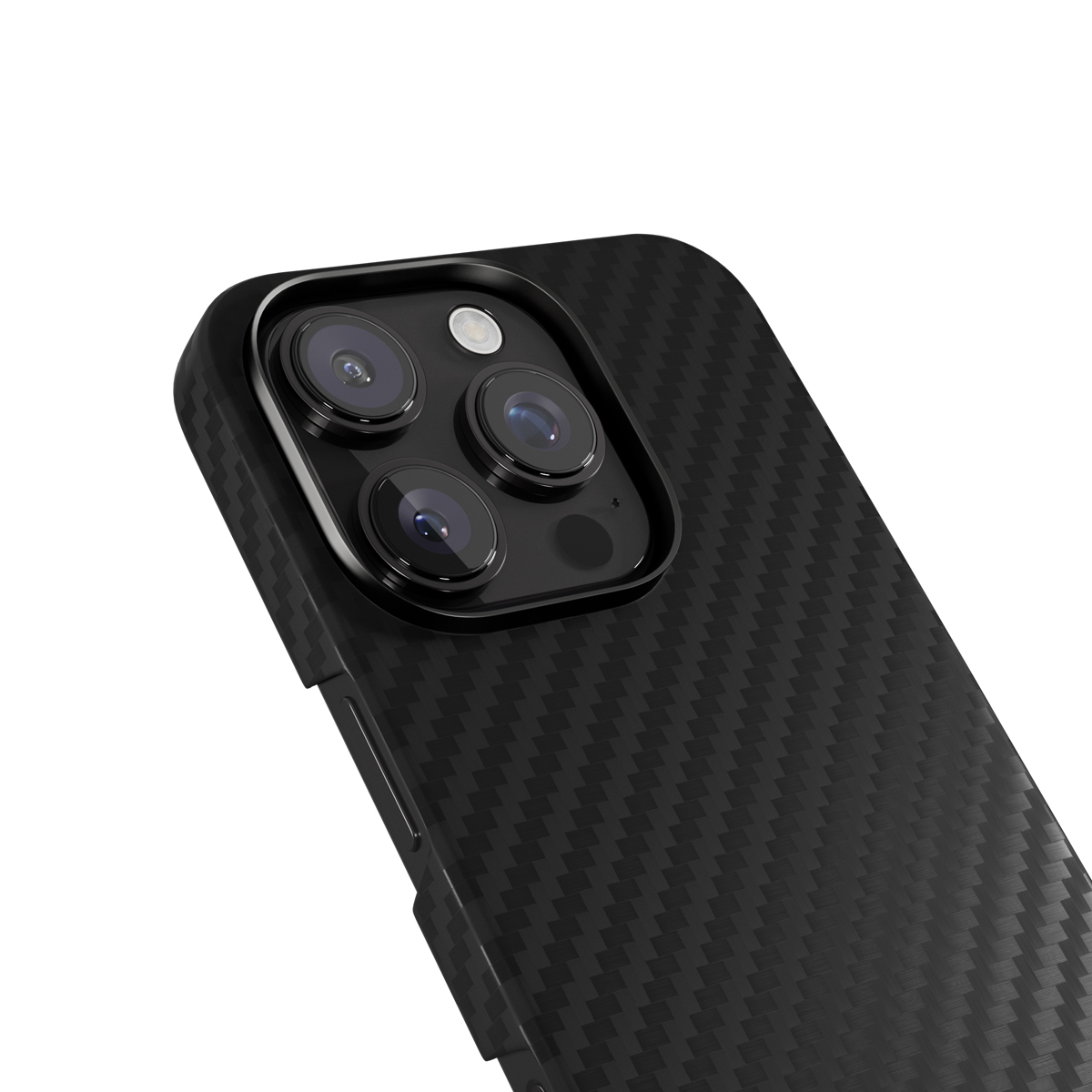 iPhone 16 Pro Mag  Carbon Case MagSafe Aramid Schutzhülle (91010191300001) - Schwarz (Carbon)