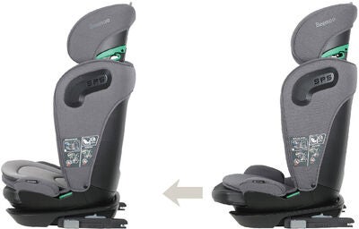 Beemoo Reform ISOFIX Beltestol, Mineral Grey