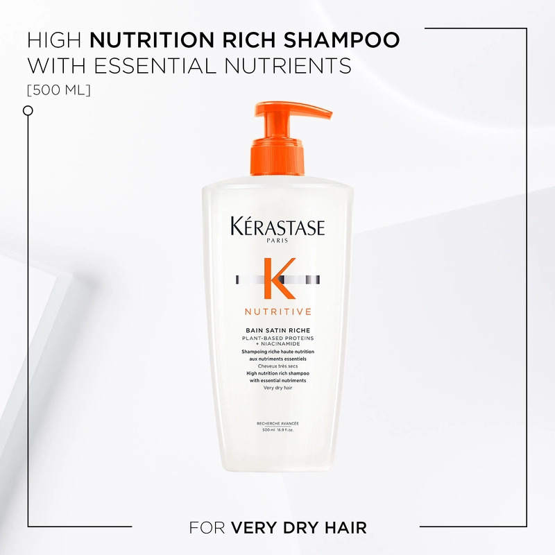 Kérastase Nutritive Bain Satin Riche Shampoo 500 ml