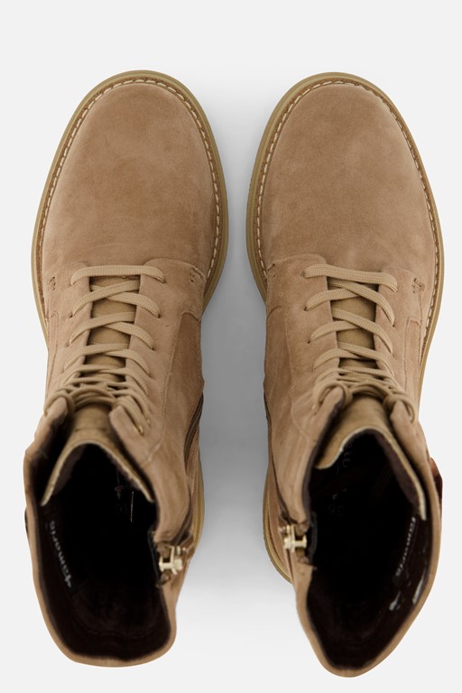 Tamaris Veterboots beige Leer