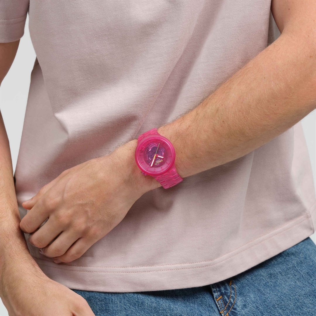 Swatch Big Bold Biosourced Pink Joy