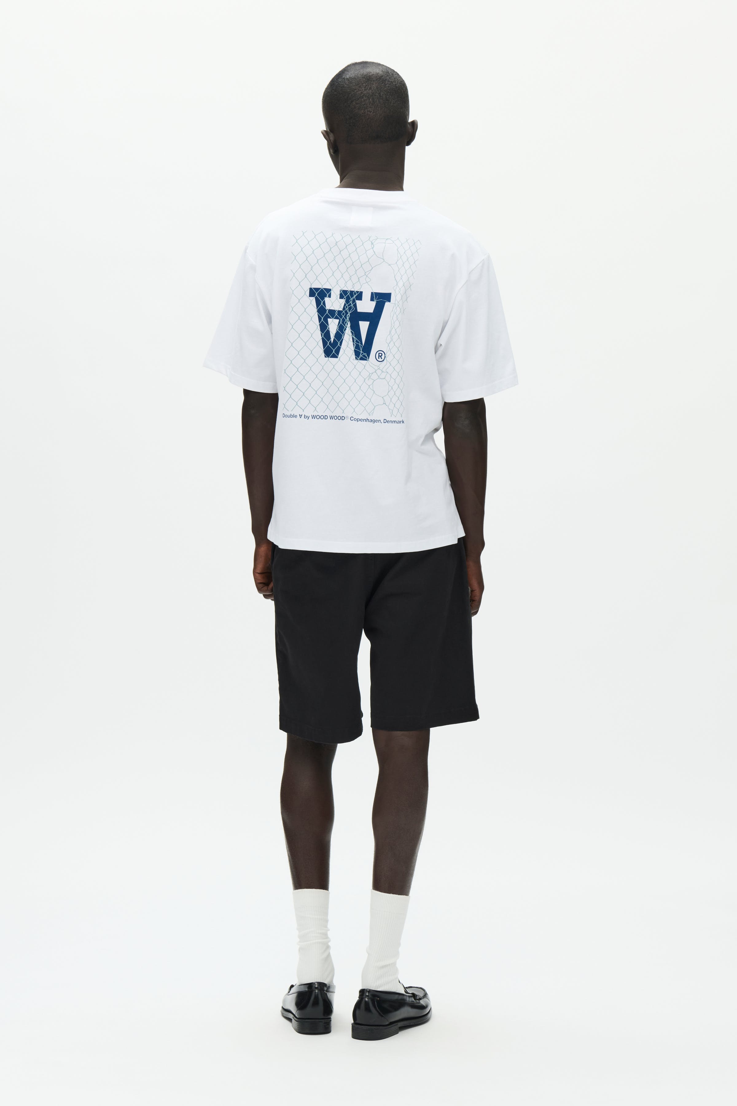 DOUBLE A BY W.W. MEN WWLiam T-shirt fence
