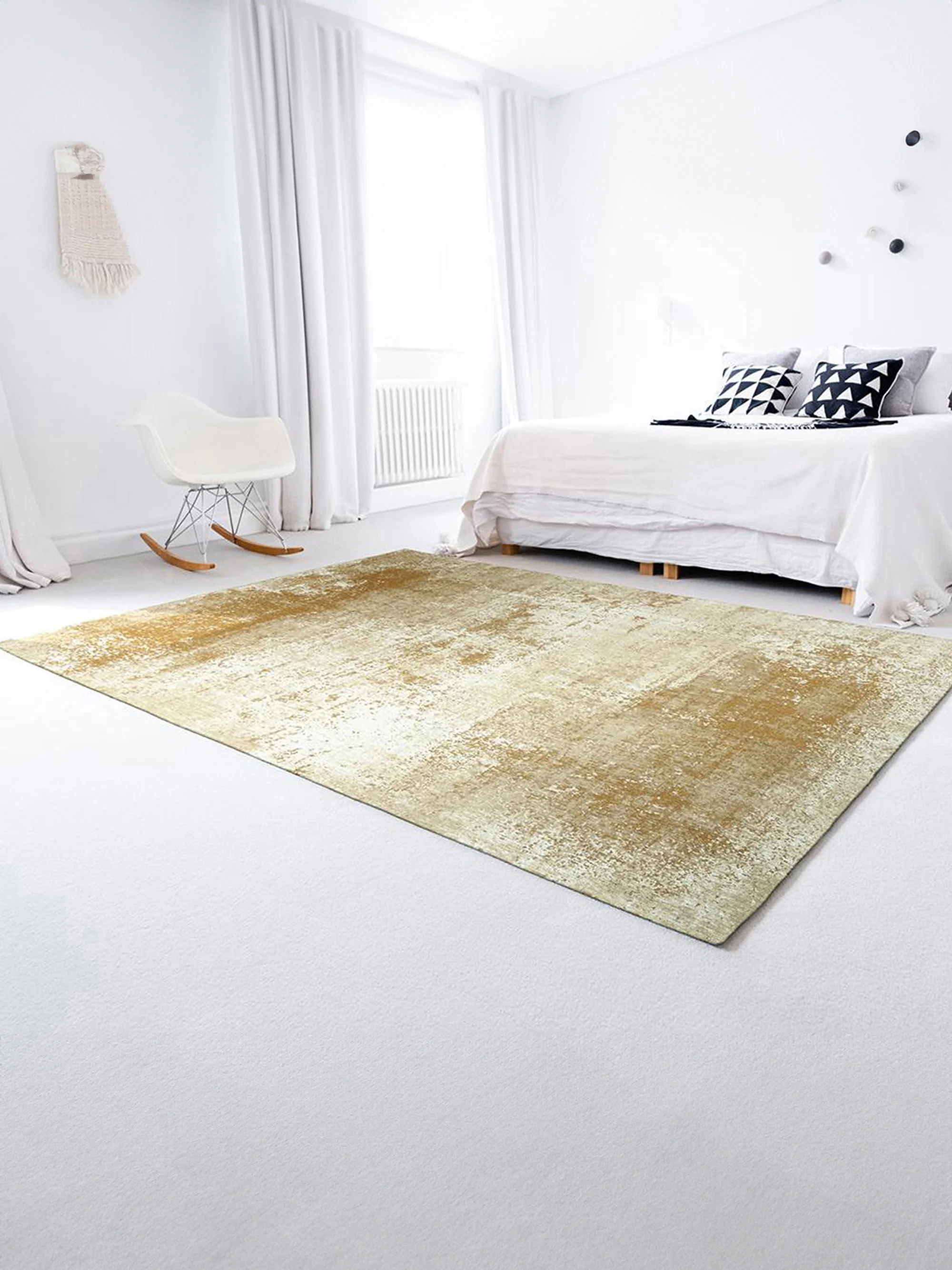 Wasbaar jacquard in- & outdoor vloerkleed Virgin Land