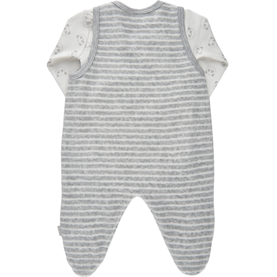 FIXONI Strampler Set grau