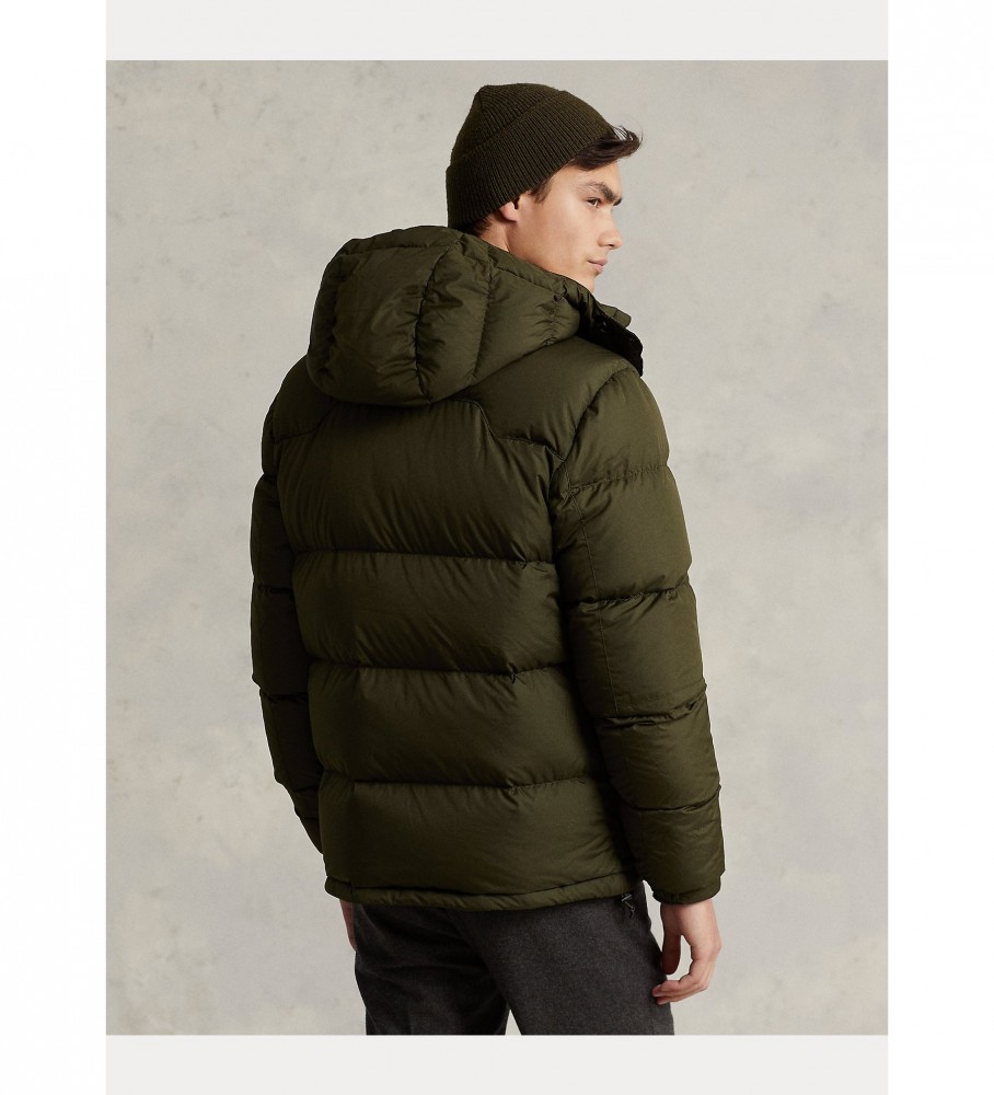 Jaqueta de plumas verde repelente à água Ralph Lauren