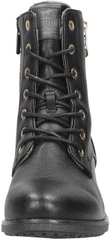 Mustang Veterschoenen Hoog zwart