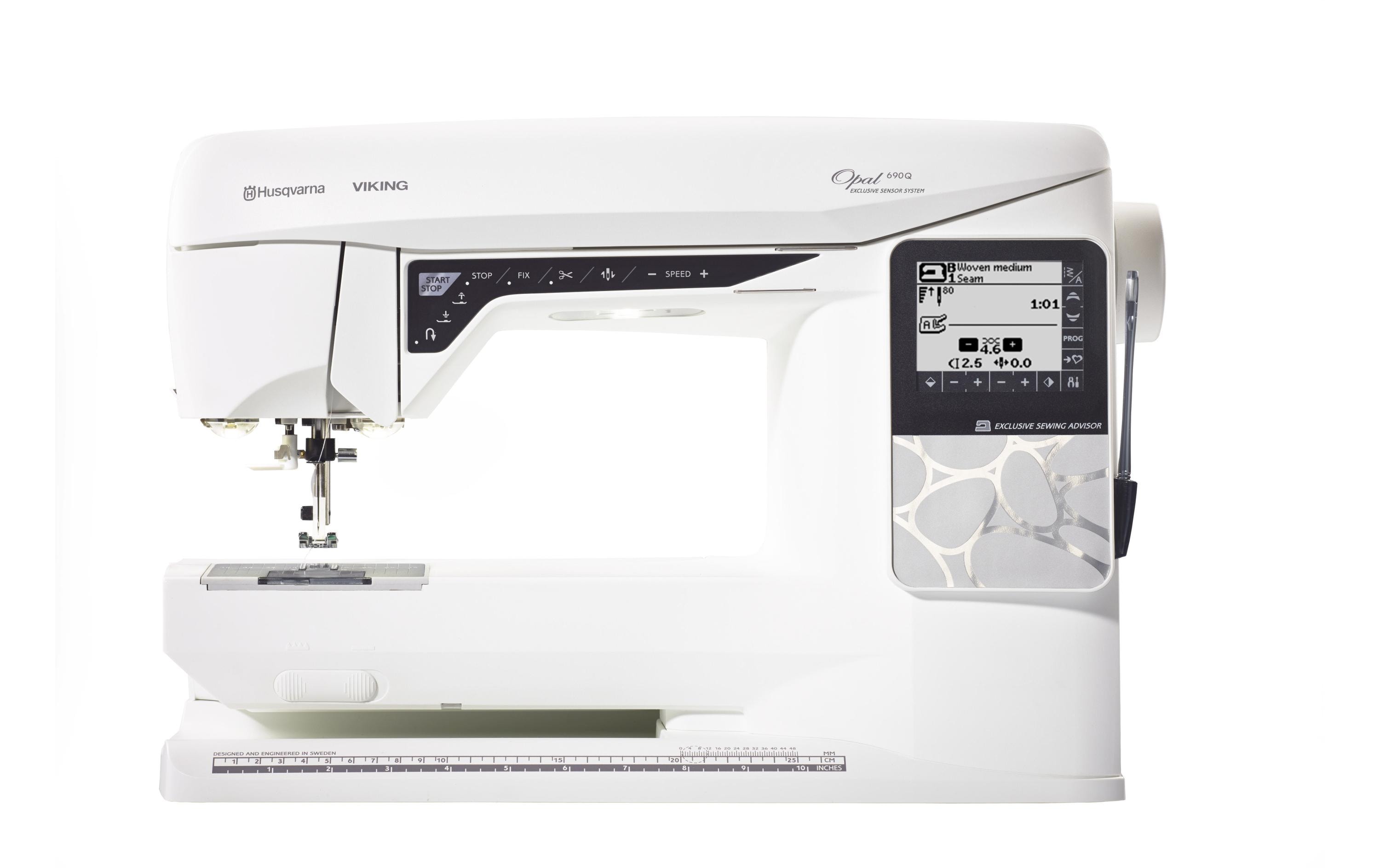 Nähmaschine Opal 690Q<br>Nähmaschine mit grosser Funktionsvielfalt