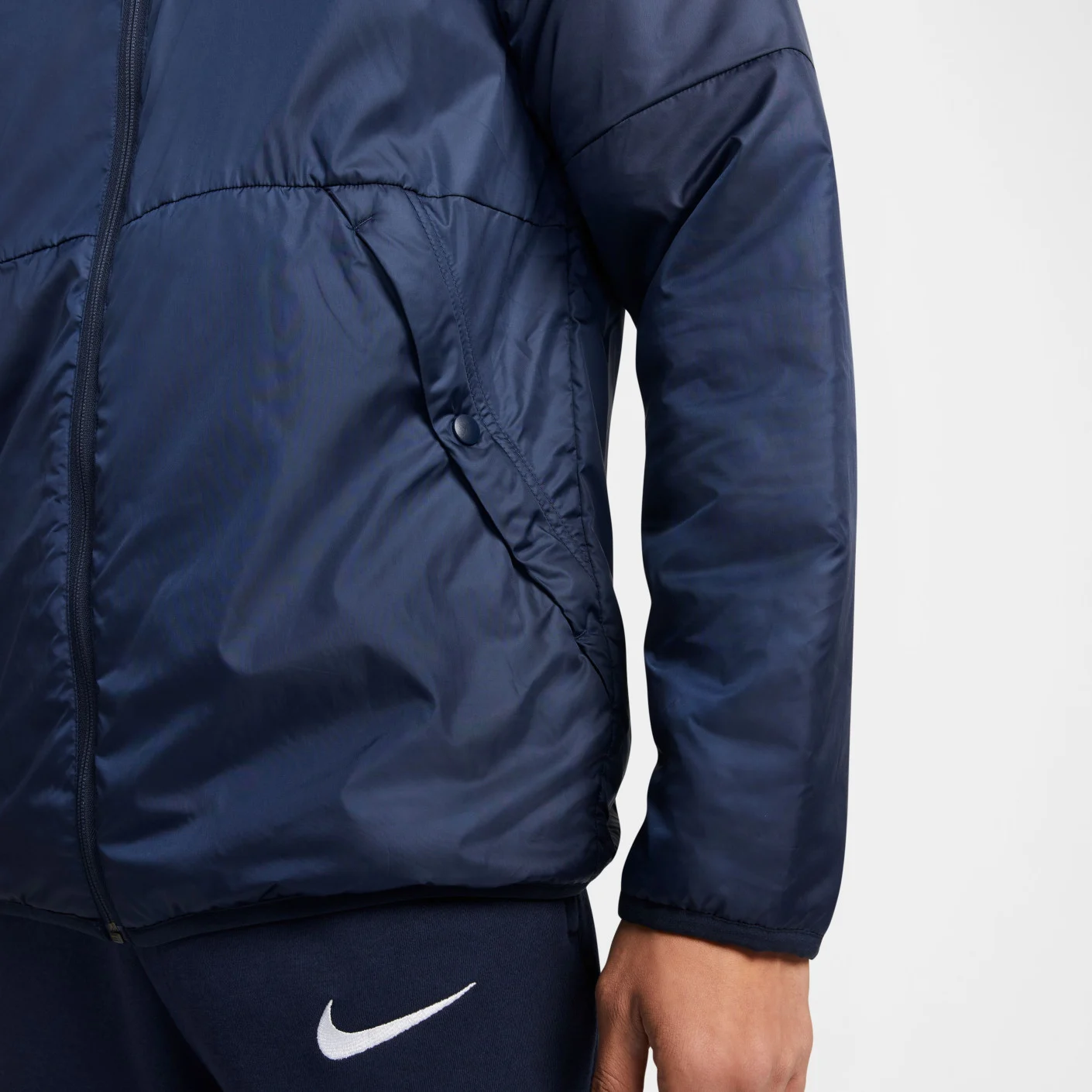 Nike Therma RPL Park 20 Jas Donkerblauw