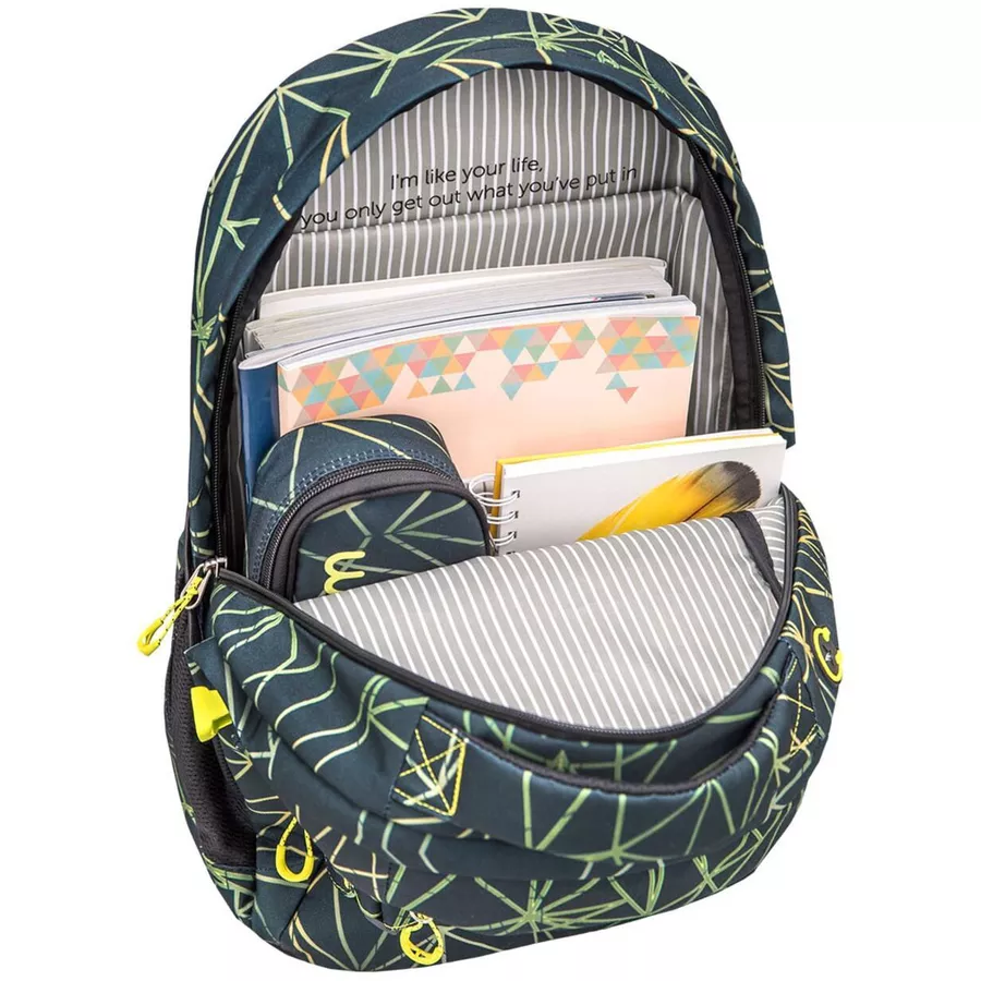 WAVE Rucksack Infinity Stripes Green