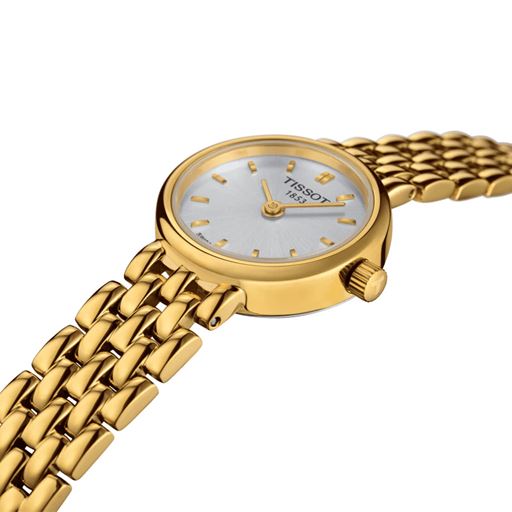 Tissot Lovely T058.009.33.031.00 Dameur, Guld/Hvid, 41 mm