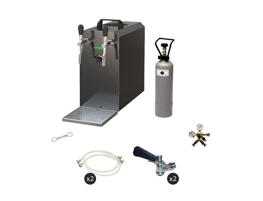 ICH-ZAPFE - Tireuse à bière 2 robinet keg 2: type s; keg: keykeg