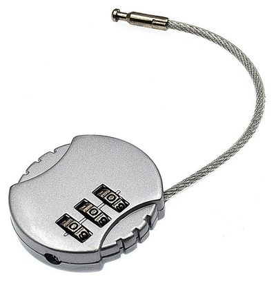 Cadenas à câble avec combinaison à chiffre
