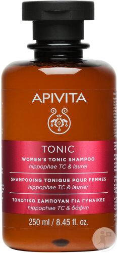 Apivita Shampoing ToniquePour Femme Cheveux Clairsemés Flacon 250ml